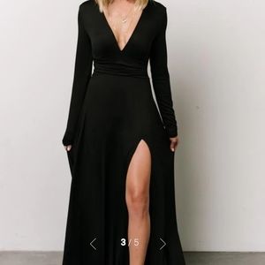 BCBGeneration Black Long Sleeve Dress